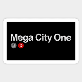 Mega City One Magnet